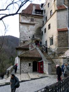 The Entrance to Bran Castle